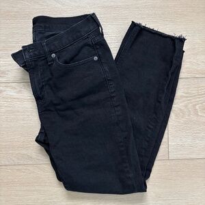 GAP Vintage Slim Black Jeans